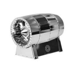 AIR FORCE JET TURBINE 3D Metal Aircraft Turbine Model Kit, Collectible Desktop Display for Aviation Lovers-58PCS