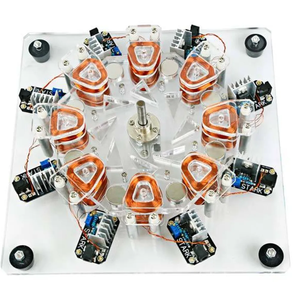 Brushless DC Motor 5000-10000 RPM Disc Motor Model Science Toy - Enginediy
