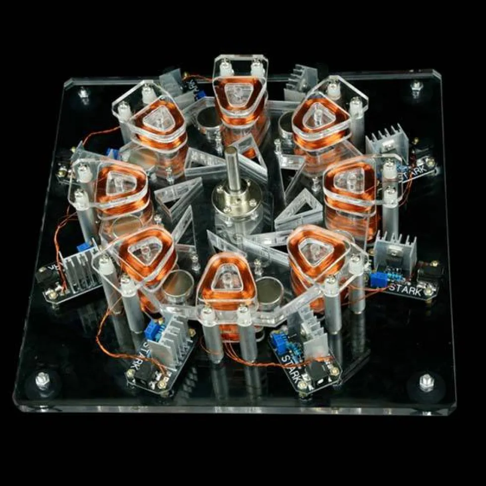 Brushless DC Motor 5000-10000 RPM Disc Motor Model Science Toy - Enginediy