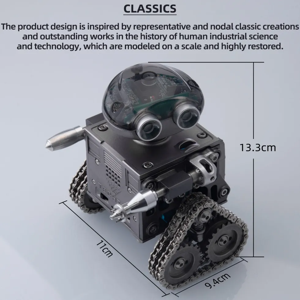 Build Your Robot Kit Robotic Engine Assembly Kit Educational Toy DIY Gift - Enginediy
