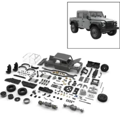 Capo CUB1 RC Crawler Truck 1:18 4WD Electric RC Simulation Off-Road Vehicle Pickup Truck Model with Differential Lock KIT
