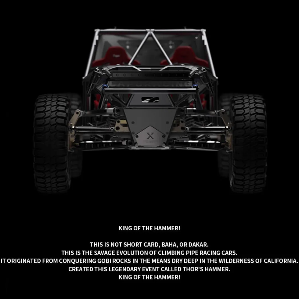 Capo U4 CD1582X Queen 1/8 Scale 2.4G All Metal RC Off-Road Crawler Climbing Car RC Vehicle Model Kit