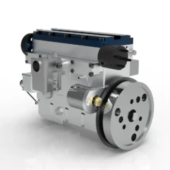 36cc DOHC Inline 4 Cylinder 4 Stroke Water-cooled Electrically Started Gasoline Engine Model for RC Model Car Boat Tank Airplane