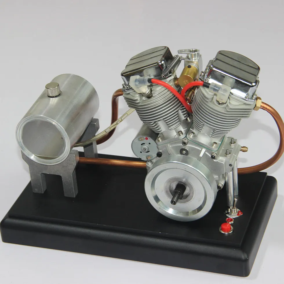 CISON FG-VT9 9cc V2 Engine and Original Parts V-twin 4-Stroke Air-cooled RC Gasoline Engine