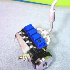 CISON L4 OHV 20.5cc Inline 4-Cylinder 4-Stroke Water-Cooled Gasoline Engine Model Kit-Speed Up to 11500rpm