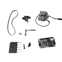 CISON Mini DC Generator + Rectifier + Fixed Bracket DIY Modification Accessory Set for CISON Four Cylinder Engine Models