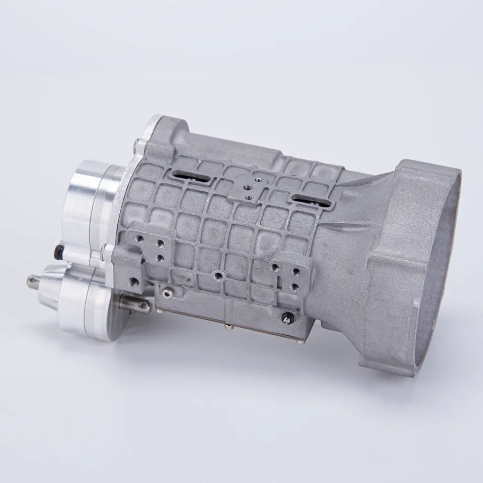 CISON Mini RC Dual Clutch 4-speed Alloy Gearbox Model DIY Modification Parts Transmission Model for Climbing Rescue Vehicle