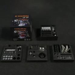 CISON V8 Engine LS-52 Small-block 52CC 1/5 Water-Cooled 4-Stroke 8-Cylinder Gasoline Engine Internal Combustion V8 Engine Model Kit that Works