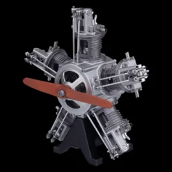 5 Cylinder Radial Engine Model Kit that Works - Build Your Own Radial Engine - TECHING 1: 6 Full Metal Radial Engine Model Kit 230+Pcs