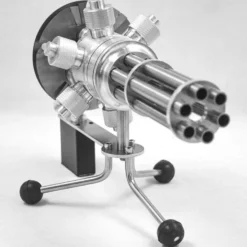 6 Cylinder Stirling Engine Novel Gatling Blaster Design Engine Motor Model - Enginediy