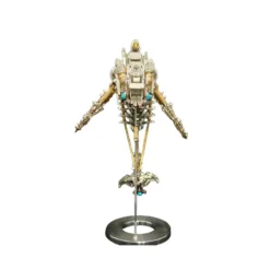 3D DIY Mechanical Dolphin Steampunk Metal Assembly Model Bionic Oceanic Creature Creative Desk Ornament