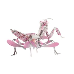 3D DIY Mechanical Orchid Mantis Metal Insect Model Kit - 100+PCS