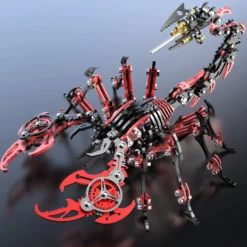 3D DIY Mechanical Punk Scorpion Animal Metal Puzzle Model Assembly Toy Creative Ornament