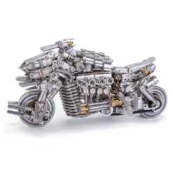 Desperate Pursuit Motorcycle 3D DIY Metal Assembly Model Creative Ornament