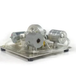 DIY Assembly Steam Engine Kit Model Science Experiment with Electric Generator