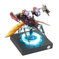 3D Mechanical Bionic Beetle Assembly Model Kit with LED Lighting Eight-Cylinder Engine