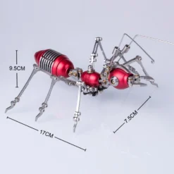 3D Metal Ant Model Kits, DIY Metal Puzzle, Assemble Model Jigsaw Kits-100 PCS