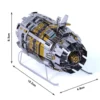 3D Metal Engine Assembly Model Kit for Science Education Lovers