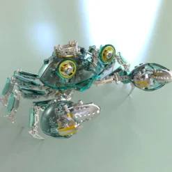 3D Metal Mechanical Crab Assembly Model Kit-666PCS