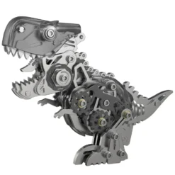 3D Metal Mechanical Dinosaur Model Kit DIY Tyrannosaurus Rex Assembly Model - 160PCS