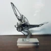 3D Metal Mechanical Flying Fish Dynamic Bionic Model