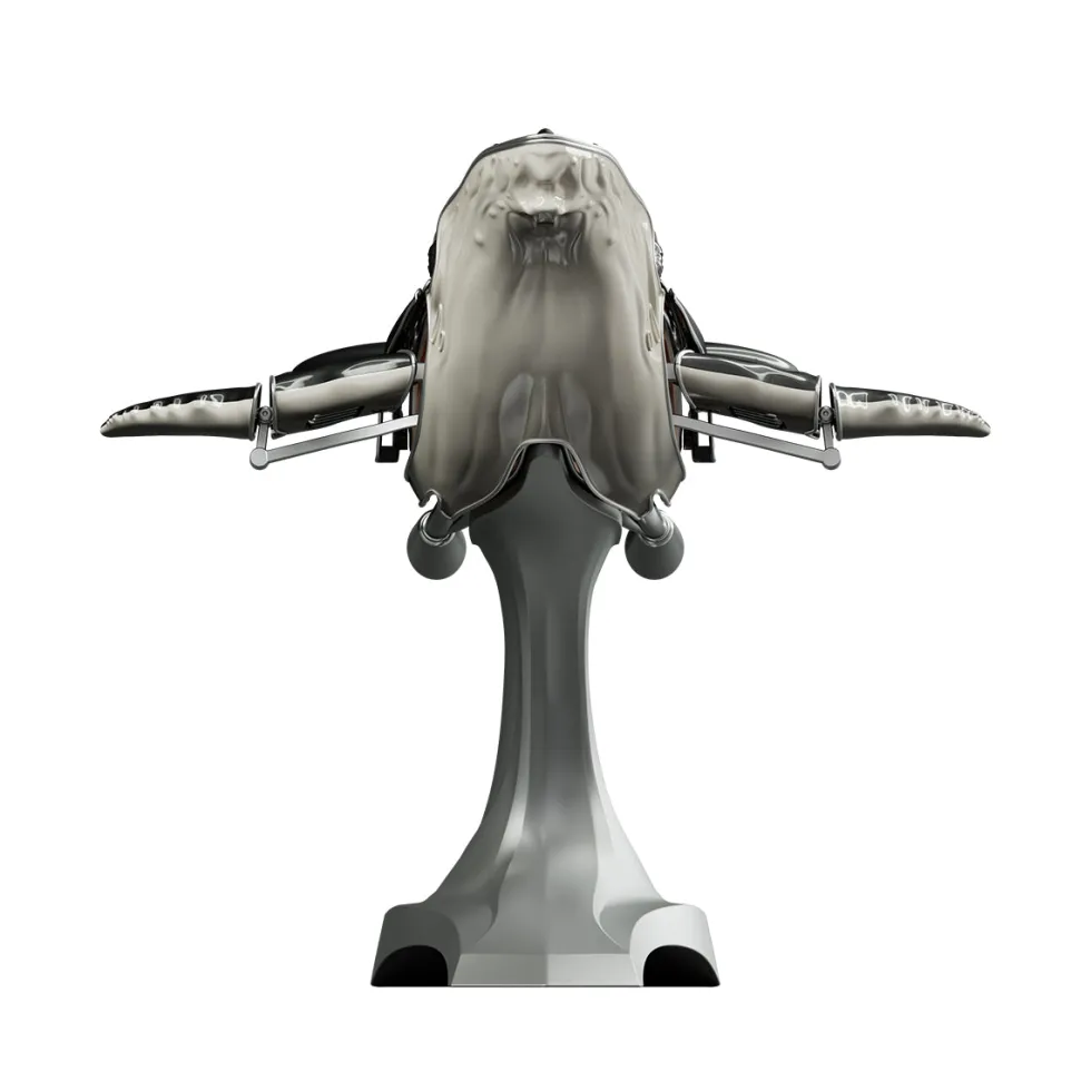 3D Metal Mechanical Humpback Whale Model Kit– DIY Marine Creature Assembly Puzzle Toy