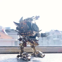 3D Metal Mechanical Puzzle Magnetic Mecha DIY Assembly Model Kit for Kids, Teens, and Adults