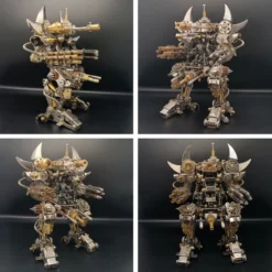 3D Metal Mechanical Puzzle Magnetic Mecha DIY Assembly Model Kit for Kids, Teens, and Adults