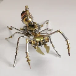 3D Metal Mini Ant Puzzle Steampunk DIY Assembly Model Kit 190PCS