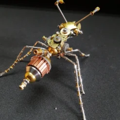 3D Metal Mini Ant Puzzle Steampunk DIY Assembly Model Kit 190PCS
