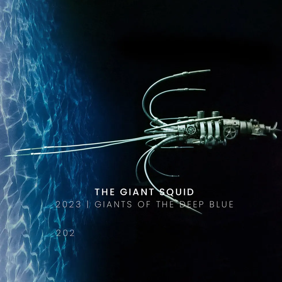 3D Metal Puzzle DIY Steampunk Giant Squid Metal Assembly Model Kits Creative Ornament