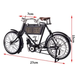 3D Metal Puzzle Retro Nostalgic Road Mountain Bike Model DIY Simulated Decoration Bicycle Model Kit for Adults Kids