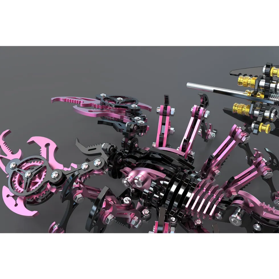 3D Metal Steampunk Mechanical Scorpion Model Kit