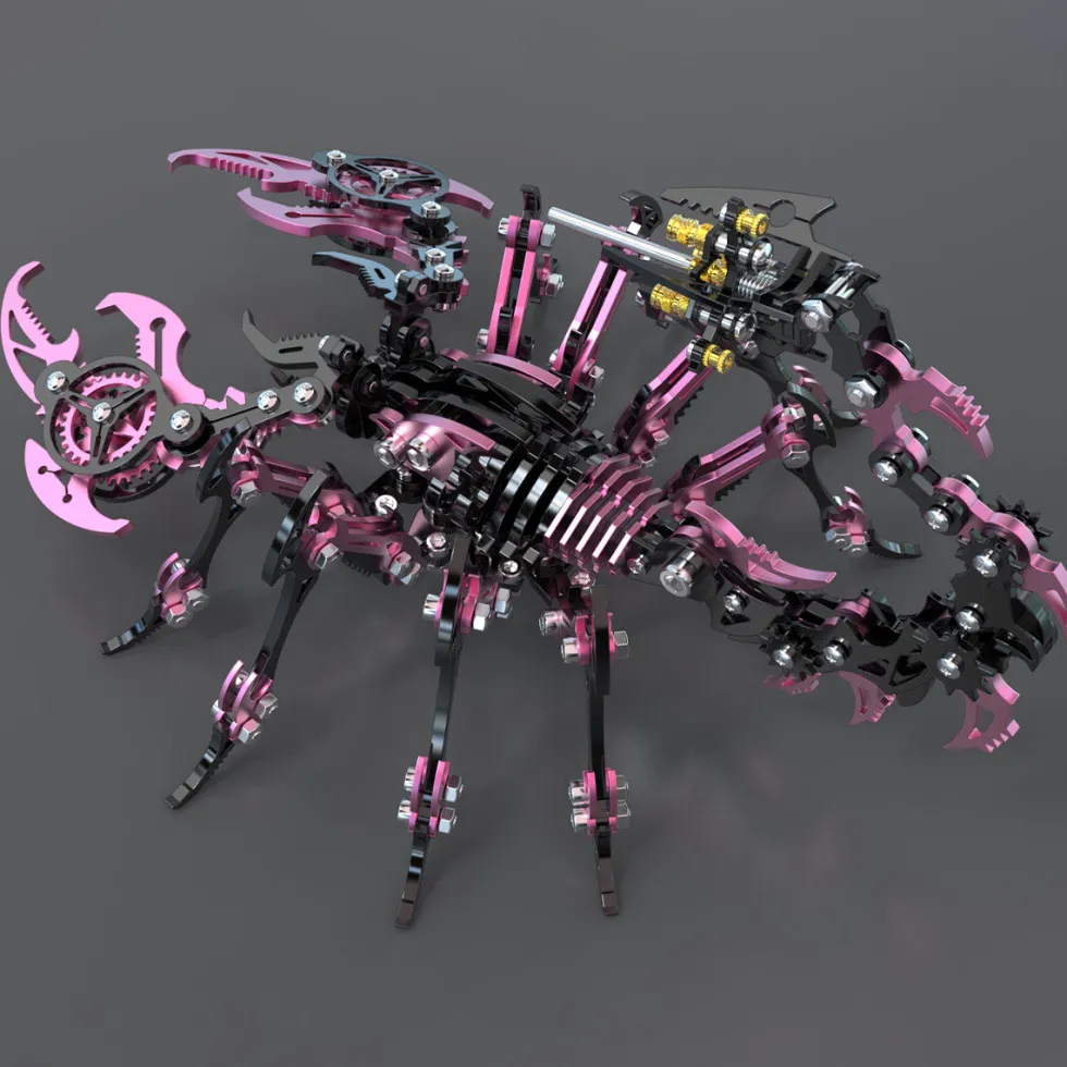 3D Metal Steampunk Mechanical Scorpion Model Kit