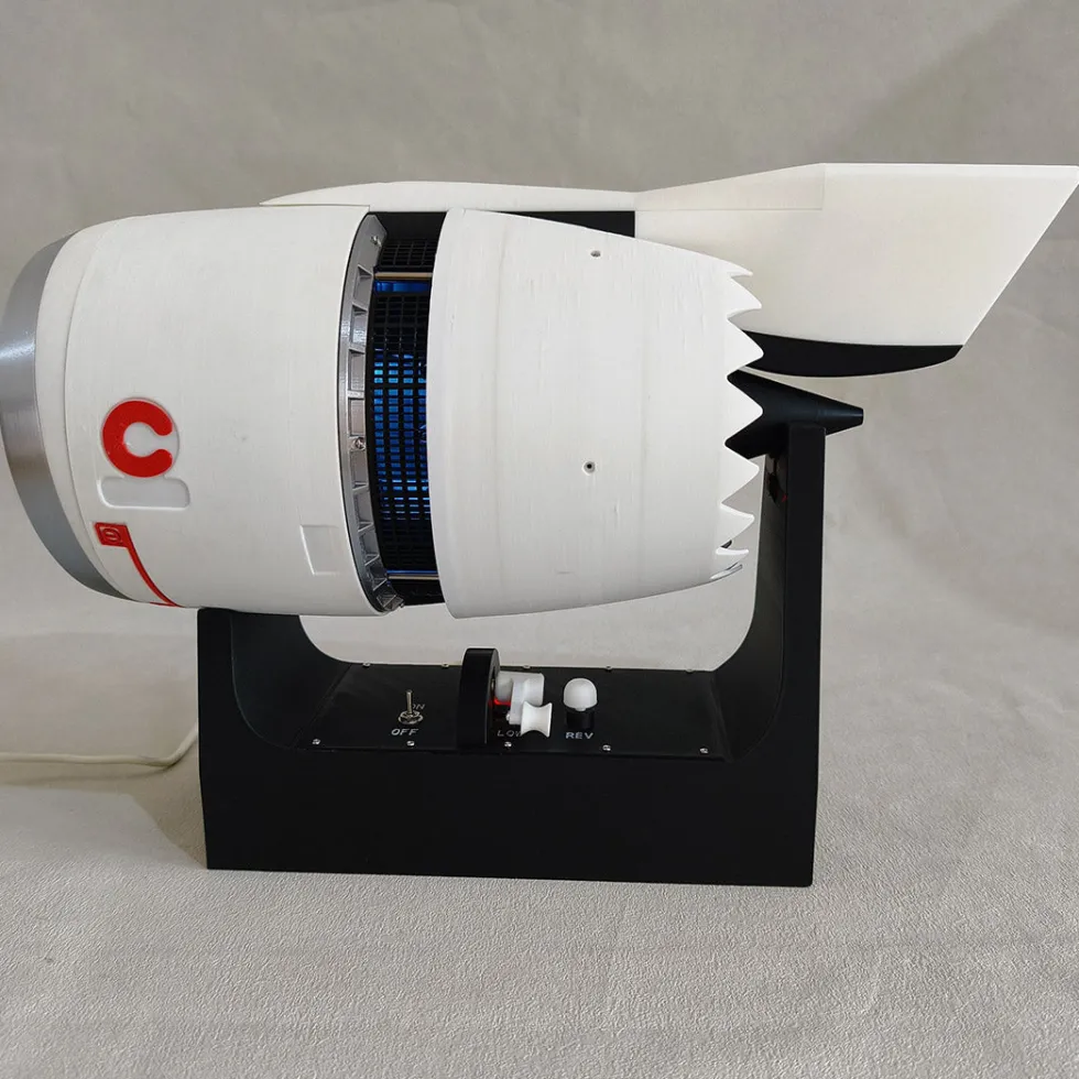 3D Printed TR900 Turbofan Engine Model that Works-Functional Rotating Aircraft Engine