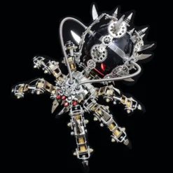 3D Puzzle DIY Model Kit Spider with Bluetooth Speaker Metal Games Creative Gift