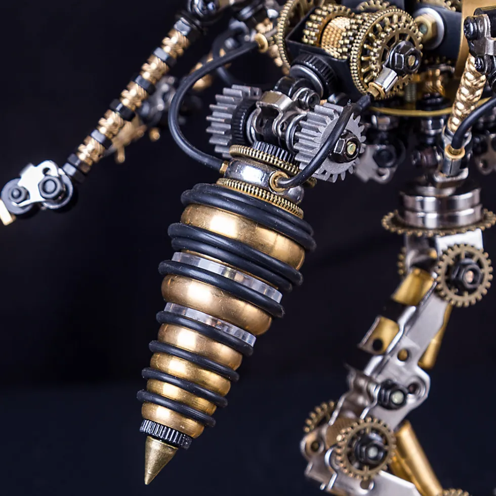 3D Puzzle DIY Model Kit Steampunk Wasp Metal Games Creative Gift
