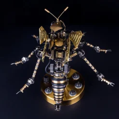 3D Puzzle DIY Model Kit Steampunk Wasp Metal Games Creative Gift