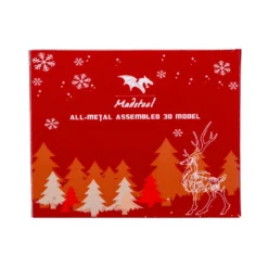 3D Puzzle DIY Model Kit Wolf - Make Your Own Advent Calendar - Creative Gift