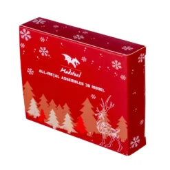 3D Puzzle DIY Model Kit Wolf - Make Your Own Advent Calendar - Creative Gift