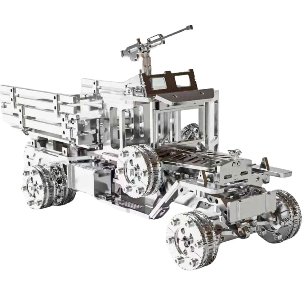 3D Steampunk Mechanical Metal Assembly Car Model Kit
