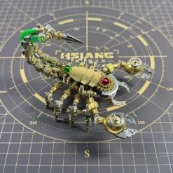 3D Steampunk Metal Mechanical War Scorpion Model Kit - 450PCS+