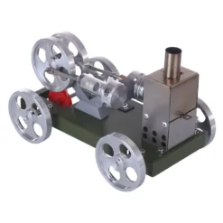 ENGINEDIY Stirling Engine Car Model Set Engine DIY Assembly Kit Physical Experiment Toy