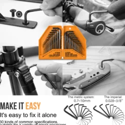 Engine Tools 4 Sets Precision Electric Screwdriver Hexagonal Wrench Small Puller Tachometer Measuring Instrument Engine Model DIY Tools Sets
