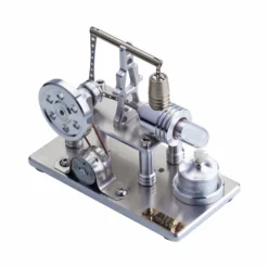 ENJOMOR Balance Hot Air Stirling Engine Electric Generator Model with LED Light - STEM Toy