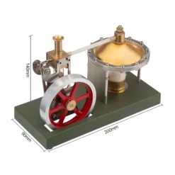 ENJOMOR DIY Hero's Steam Engine Kit with Boiler