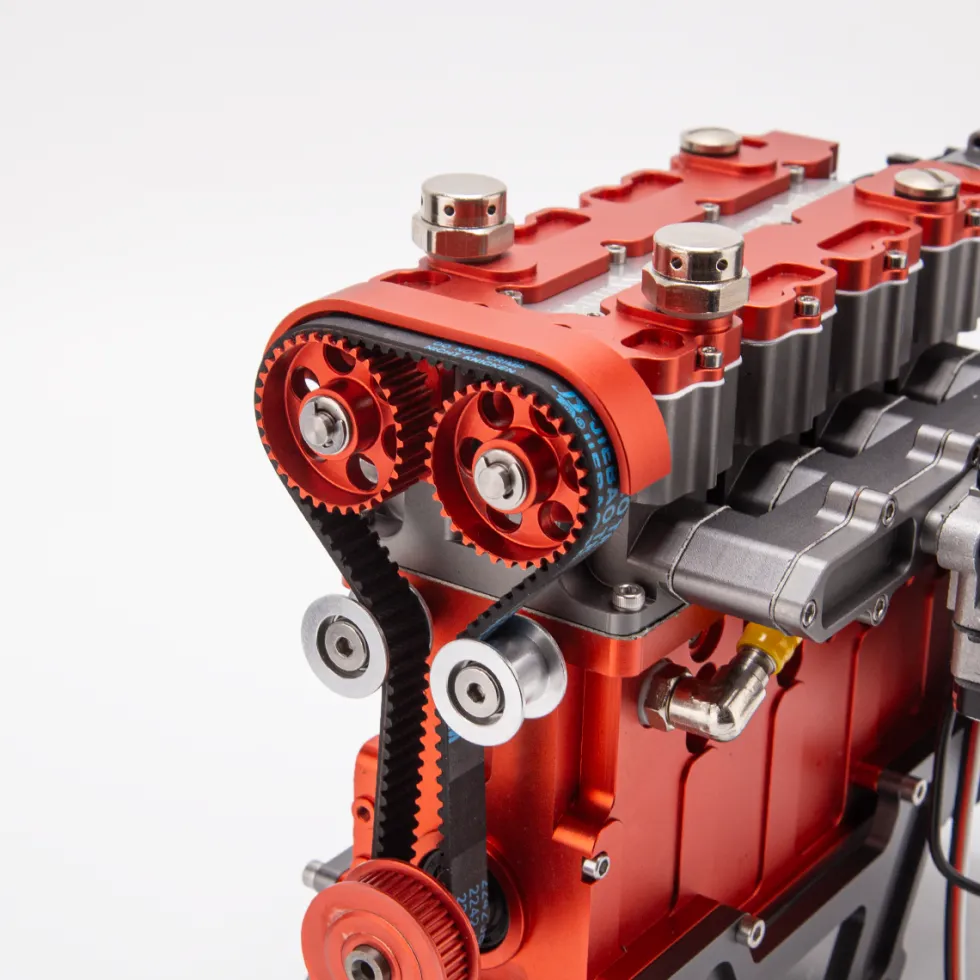 ENJOMOR GS-L4 36cc DOHC L4 Gasoline Engine with Starter Kit and Base - One Key Start
