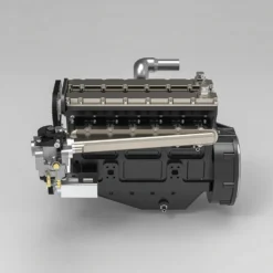ENJOMOR GS-L6 1/5 Scale 28CC Inline 6-Cylinder DOHC 4-Stroke Water-Cooled Gasoline IC Engine Model