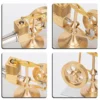 ENJOMOR Hog Stirling Engine Mini Balance Beam Hot Air Stirling External Combustion Engine Model