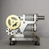 ENJOMOR Mini α Structure Hot-Air Stirling Engine Electric Generator 4000rpm - Gift Collection